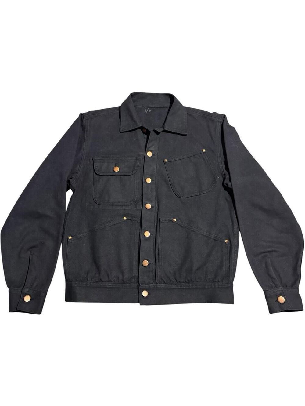 Mercy Supply Sidnaw Waxed Jean Jacket 20 Oz Canvas Denim Trucker Copper Workwear